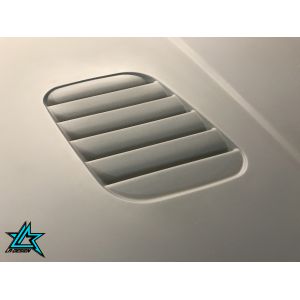 Капот для BMW E30 с жабрами (стеклопластик, стандартные крепления)